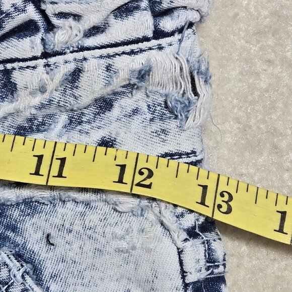 Rio By Stephen Mardon Vintage Paper Bag Waist 80s Acid Washed Jeans Size 5 - Picture 10 of 12